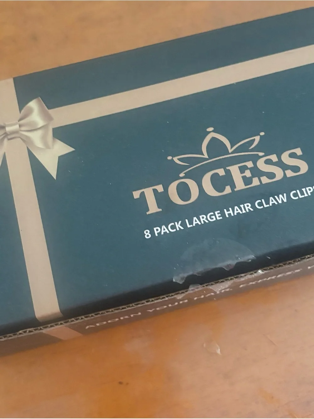 Multi pack 8 large Hair claws New 4” long
